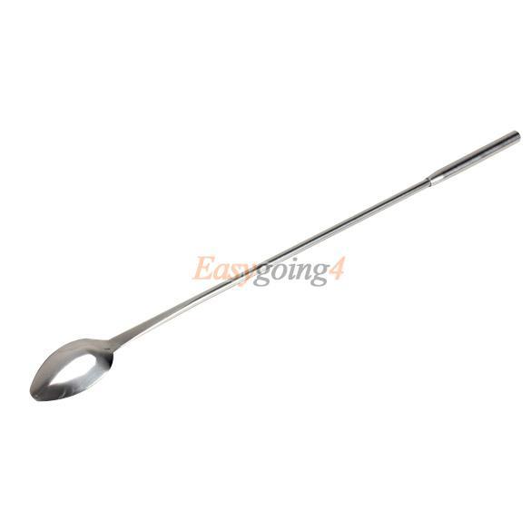 EA14 Stainless Steel Cocktail Drink Mixer Bar Puddler Stirring Spoon Ladle