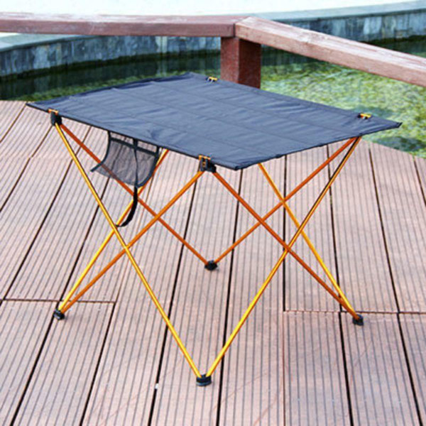 Portable Foldable Folding Table 4 to 6 People Desk Camping BBQ Hiking Traveling Outdoor Picnic Aluminium Alloy Ultra-light