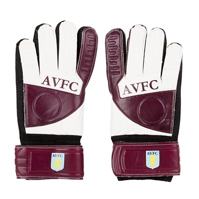 Aston Villa Goalkeeper Gloves - Boys