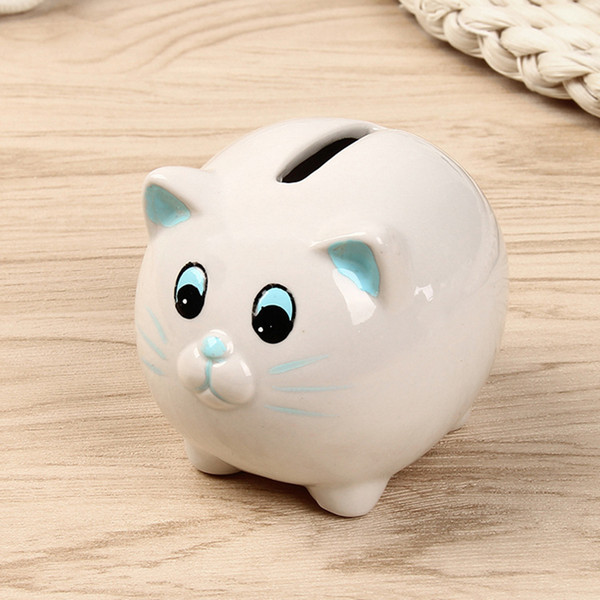 5pcs/lot new classic creative wedding favors party back gifts for guests lovely cat piggy bank decorations selling