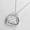 New Style Europe-Style Silver Platinum-Plated Pendant Necklace(1 Pc)