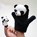 Lovely Panda Plush Panda Hand Puppets Kids Glove  Play Toy