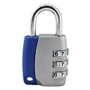 Al Alloy 2-Color 3-digit Combination Padlock (Random Color)