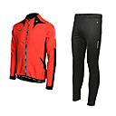 MOON Cycling Fall and Winter Fleece Long Sleeve Bicycle Jersey Suit with Silicone Gasket