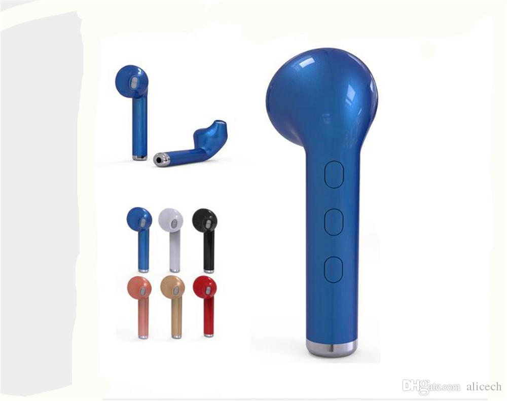 i8L Bluetooth Earbud Single Wireless Invisible Headphone Headset With Mic Stereo bluetooth Earphone For iphone X 8 For Samsung Xiaomi