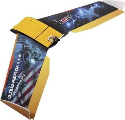 Reely FPV Wing Cloud Raptor RC Indoor-, Microflugmodell Bausatz 1000 mm (1590611)