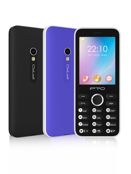 IPRO A29 2.8inch 32MB+32MB 2G GSM Feature Mobile Phone 1400Mh Big Battery Dual SIM Card Celular Back Camera EU Plug