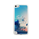 The Sea and Clouds Leather Vein Pattern PC Hard Case for iPod touch 5