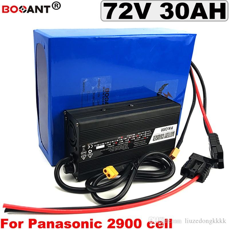 72v 30ah 40ah 50ah 5000w E-bike lithium ion battery for Panasonic 18650 cell rechargeable electric bike battery 72v +5A Charger