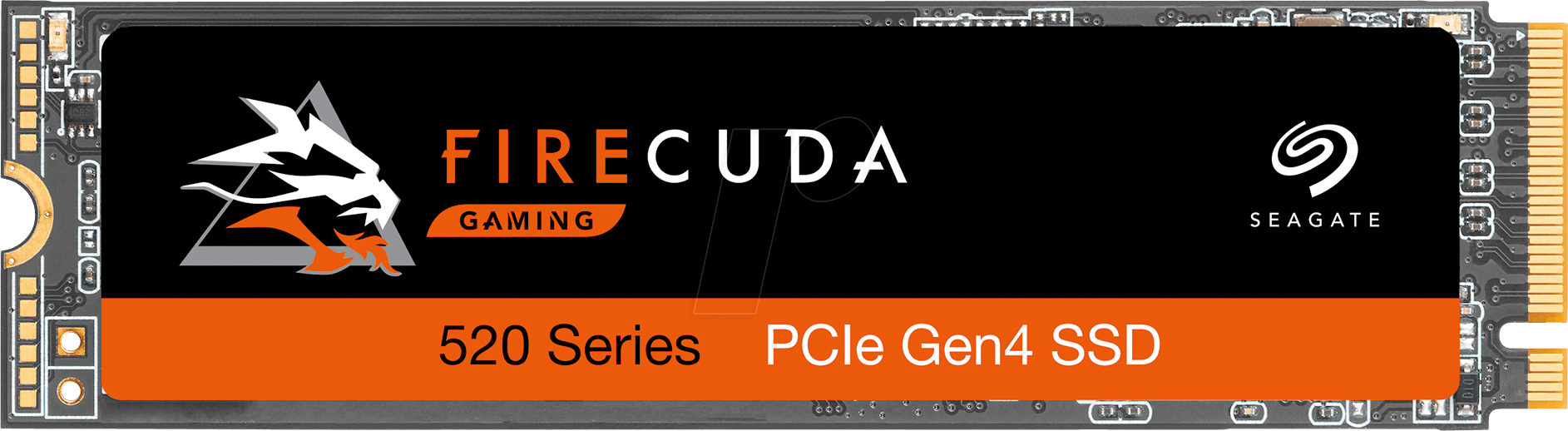 Seagate FireCuda 520 ZP2000GM3A002 - SSD - verschlüsselt - 2 TB - intern - M.2 2280 - PCI Express 4.0 x4 (NVMe) - TCG Pyrite Encryption