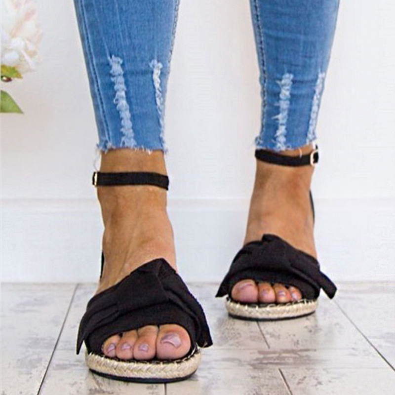 Casual Bowknot Strappy Sandals