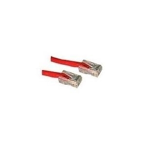 C2G Cat5e Non-Booted Unshielded (UTP) Network Crossover Patch Cable - Crossover-Kabel - RJ-45 (M) bis RJ-45 (M) - 7 m - UTP - CAT 5e - verseilt, Uniboot - Rot