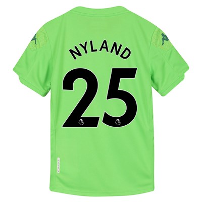 Aston Villa Third Goalkeeper Shirt 2019-20 - Kids with Nyland 25 printing