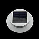 Multi-functional Solar Powered 0.3W 3-LED White Garden Light