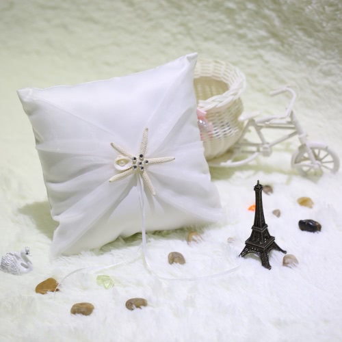 Romantic Soft Satin Wedding Ring Pillow Awesome Good Wedding Supplies