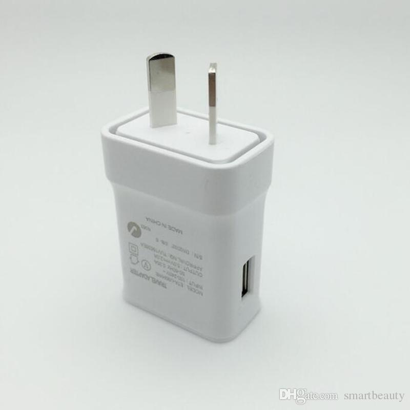 2A Australian Standard Plug USB Wall Charger Adapter Home Charger for Samsung Huawei LG Smart Phones White Color