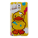 Cartoon Yellow Duck Pattern Back Case for Samsung Note 3