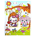 EVA Mosaic Crystal 3D Stickers Children Hand DIY Puzzle Swing Rabbit Toy