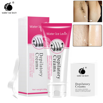 Water Ice Levin Painless Hair Removal Cream Legs Armpit Depilatory 60g