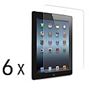 [6-Pack] Premium High Definition Clear Screen Protectors for iPad 2/3/4