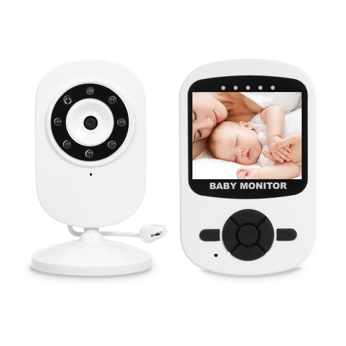 2.4GHz Wireless Digital Baby Monitor Two Way Talk Temperature Monitoring