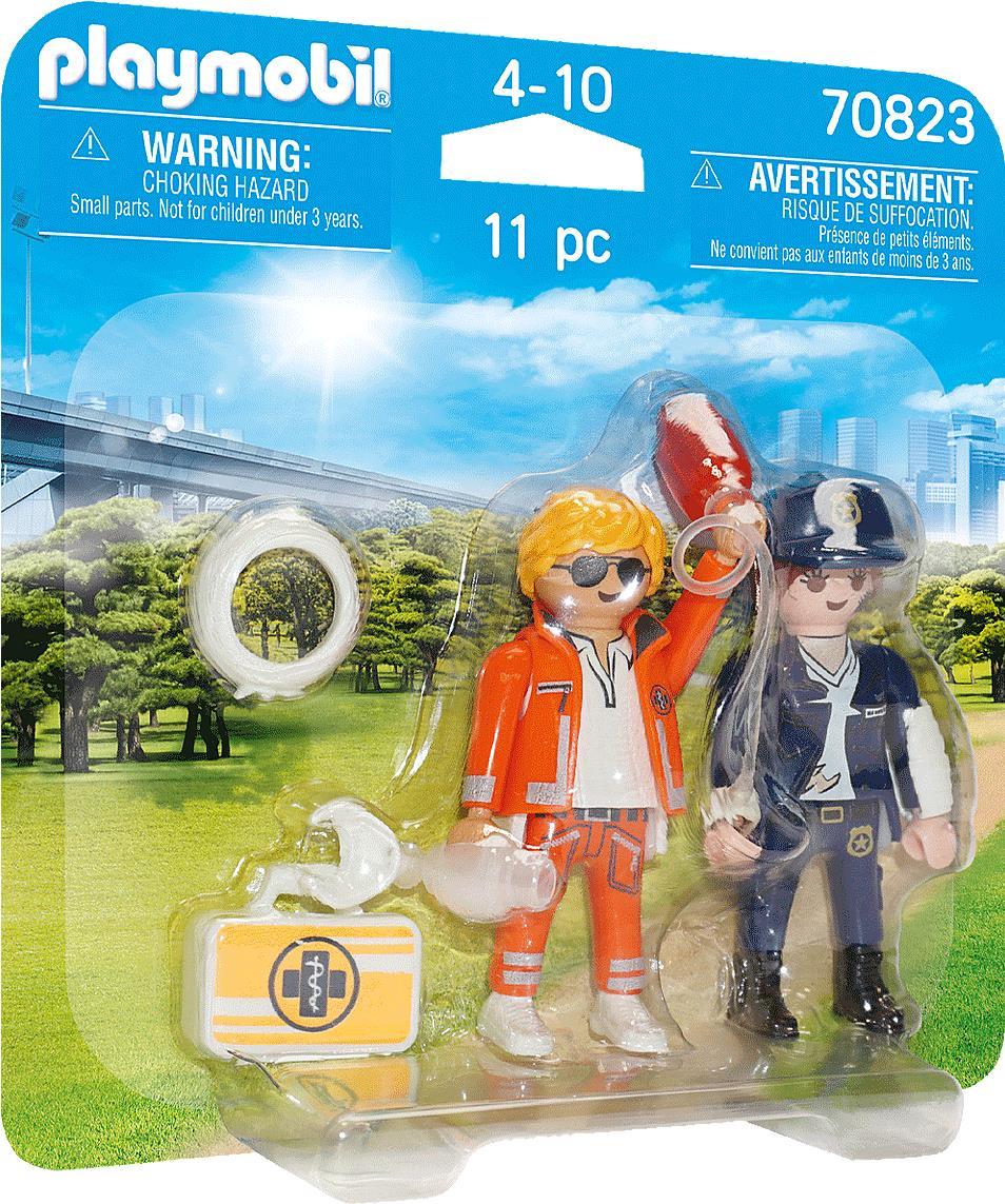 Playmobil City Action DuoPack Notarzt und Polizistin (70823)