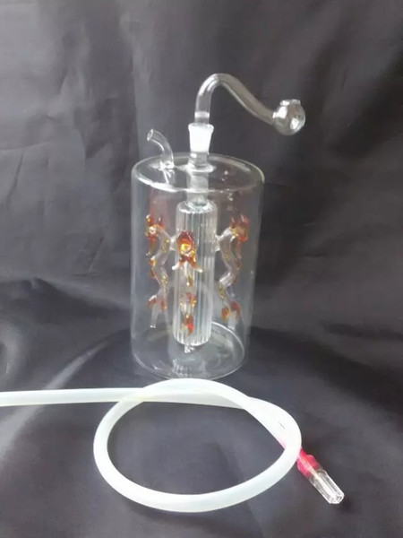 Multi dragon water bottle Wholesale Glass bongs Oil Burner Glass Water Pipes Oil Rigs Smoking Rigs