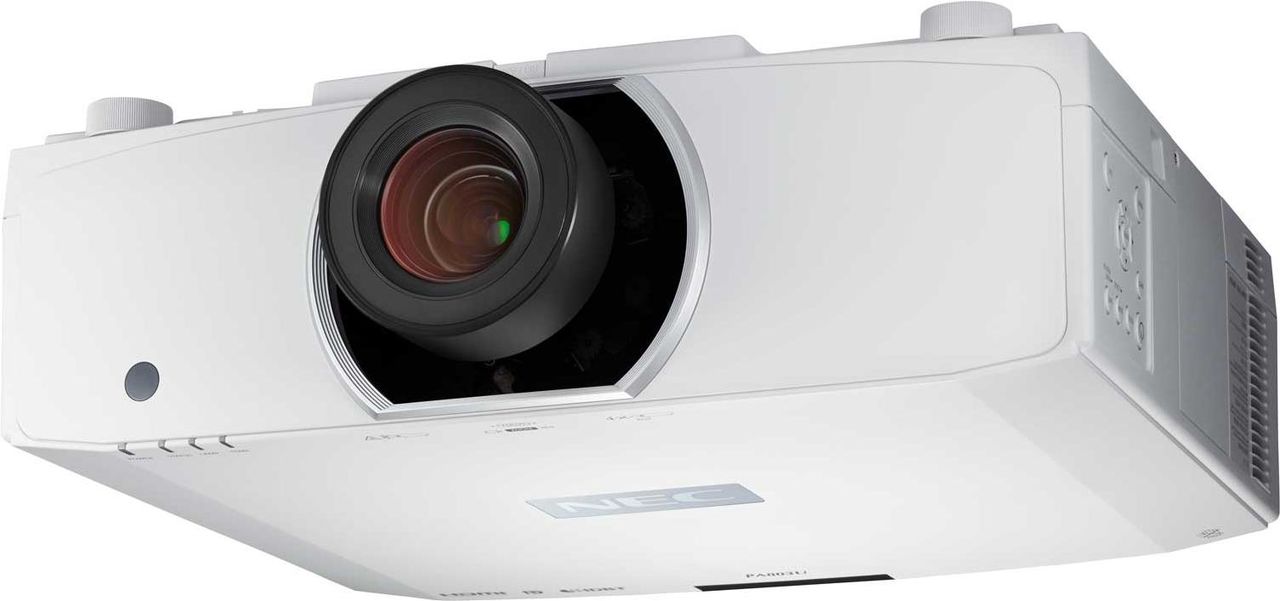 NEC PA803U - 3-LCD-Projektor - 3D - 8000 ANSI-Lumen - WUXGA (1920 x 1200) - 16:10 - 1080p - ohne Objektiv - LAN - mit NP13ZL lens