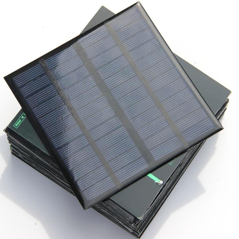 Epoxy Polycrystalline 3W 12V Mini Solar Cell DIY Solar Panel Power Battery Charger System Study 145*145*3MM Free Shipping