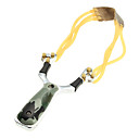 Durable Metal Hunting Slingshot Lighter with Rubber Band