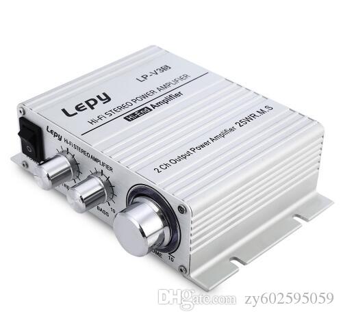 Lepy LP-V3 700W 12V Mini Hi-Fi Stereo Digital Power Amplifier MP3 Car Audio Speaker with 3.5mm Audio Input