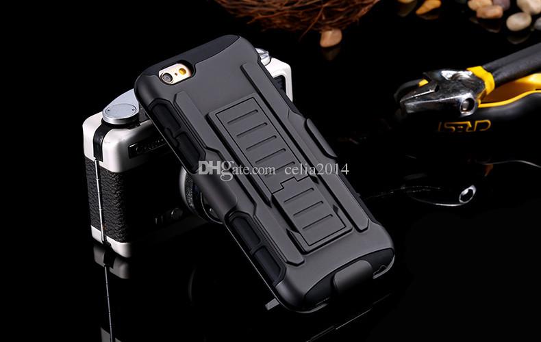 Iphone 6 Case Future Armor Case Impact Hybrid Robot Case S7 Case With Belt Clip Holster Kickstand Combo Case LG G Stylo LS770 Opp Package