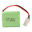 Double Layer Ni-MH AA Battery with 557 Port (7.2v, 1800 mAh)