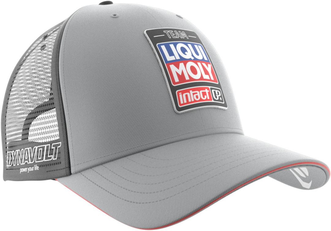 Ixon Liqui Moly Trucker Kappe, schwarz-grau, schwarz-grau