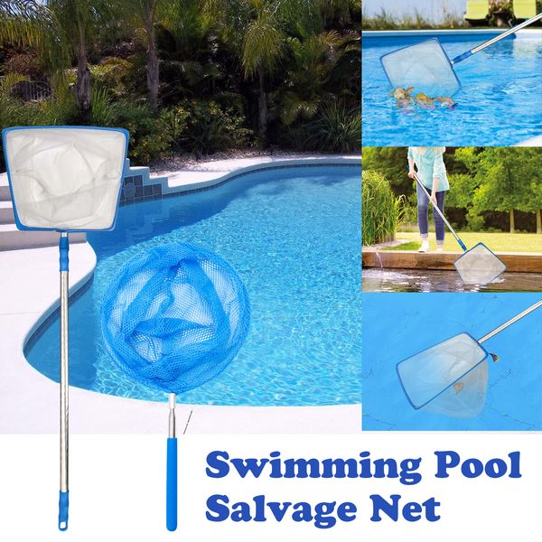 Free freight YEGBONG OEM ODM SpasHG Swimming Pool Salvage Net Fallen Leaves With Rod Cleaning Tools Household Pool Essential Accessories Two Styles