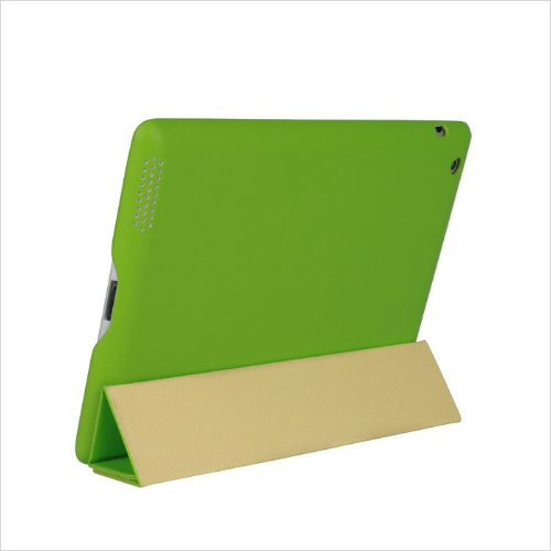 Smart Cover Protective Case magnetische stehen für neue iPad 4/3/2-Wake-Up/Sleep-grün