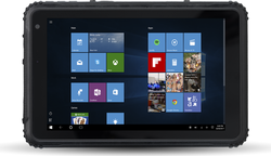 Caterpillar T20 - Tablet - Atom Z8350 / 1.44 GHz - Windows 10 Home - 2 GB RAM - 64 GB SSD - 20.3 cm (8) IPS Touchscreen 800 x 1280 - HD Graphics 400 - Bluetooth - 4G - robust
