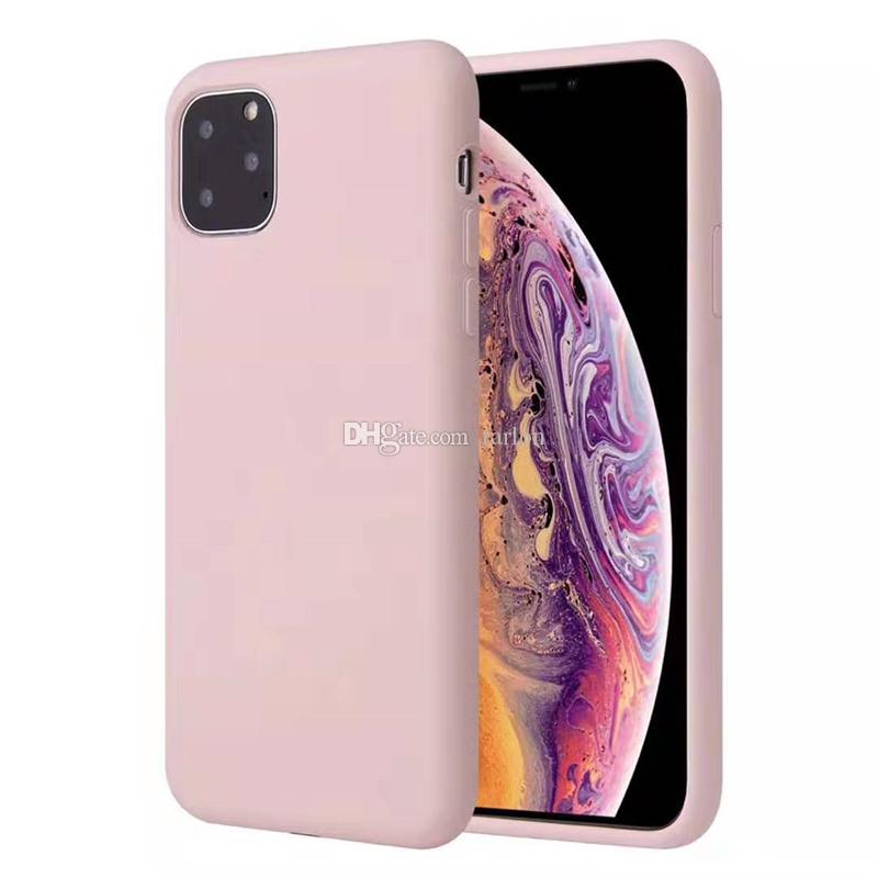 New Silicone Phone Case Gel Rubber Soft Cushion Cover Candy Case For Phone 11 Pro X XS Max XR 7 8 6 6S Plus With Retail Packaging