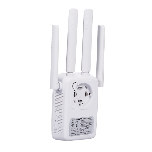 PIX-LINK AC05 1200 Mbit / s Doppelfrequenz 2,4 G 5 G Wireless Repeater Hochgeschwindigkeit 5 G Gigabit Wifi Router Antenne UK Stecker