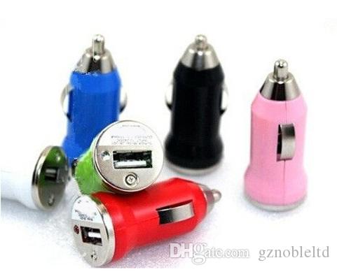NEW Metal USB Port Car Charger Universal 12 Volt / 1 ~ 2 Amp for Apple iPhone iPad iPod, Samsung Galaxy ,Smoke charger