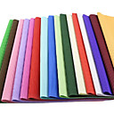 30pcs Pure Color Wrinkle Corrugated Packaging Paper Gift Wrap