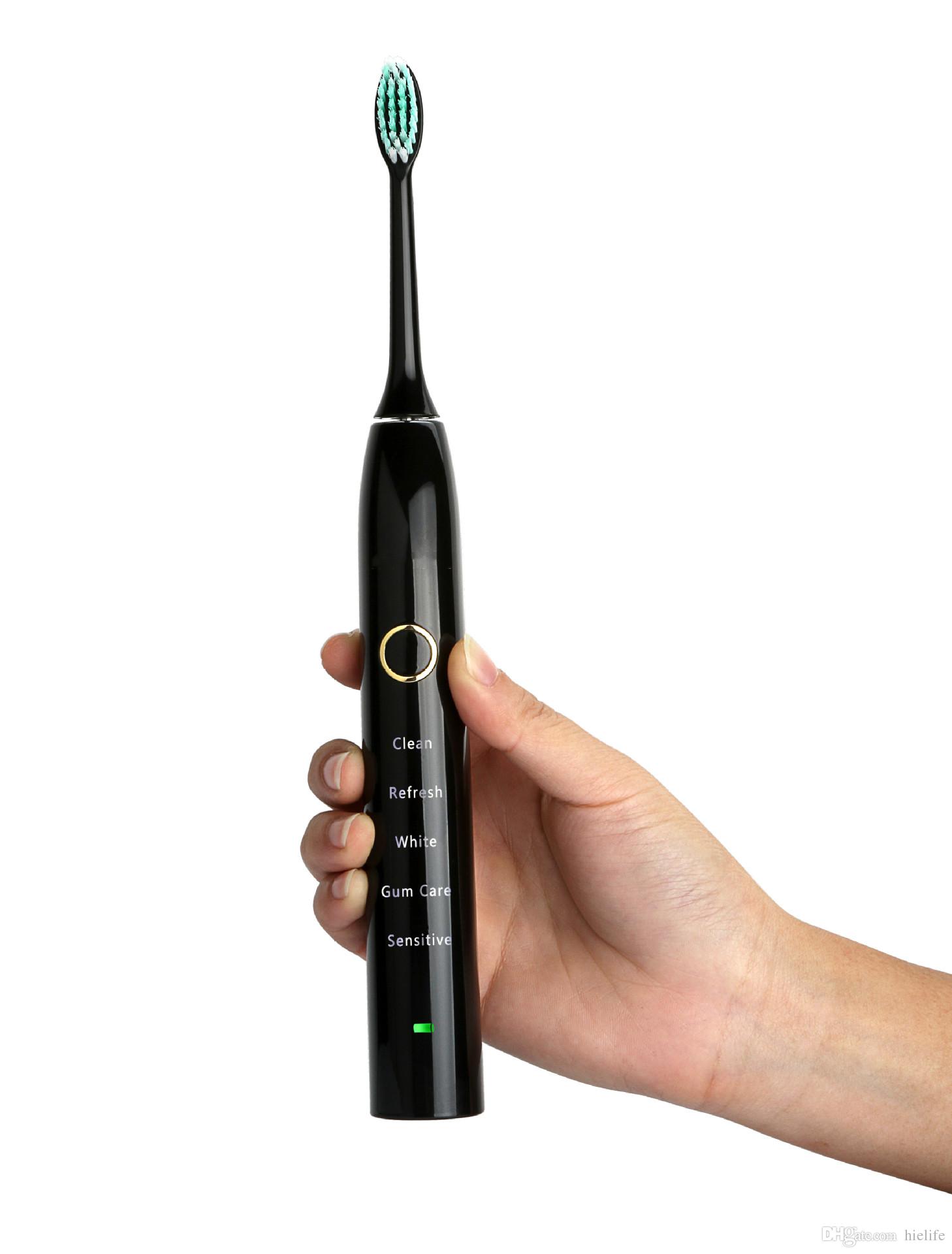 Ultrasonic Electric Toothbrush SmartSeries Electronic Power Rechargeable Toothbrush USB Charge Waterproof Timer Brush 5 Brushing Modes