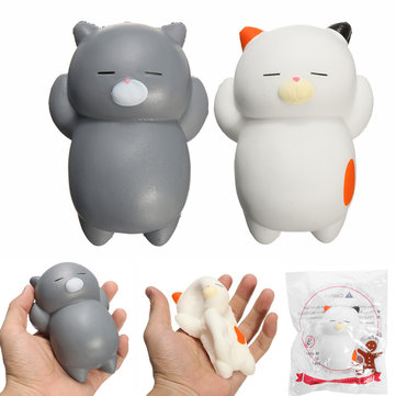 SquishyShop Sleeping Lazy Cat Soft Squishy Slow Rising