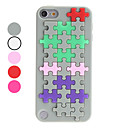 3D Style Puzzle Pattern Soft Case for iTouch 5 (Assorted Colors)