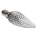 E14 0.8W 8-LED White Light LED Candle Lamp(AC 220V)