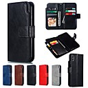 Nillkin Case For Apple iPhone XR / iPhone XS Max Wallet / Card Holder Full Body Cases Solid Colored Hard PU Leather for iPhone XS / iPhone XR / iPhone XS Max