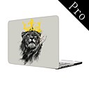 roi lion conception de tout le corps boîtier en plastique de protection pour MacBook Pro 13 