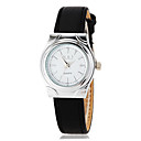 Women's Business Style Small Dial Slim PU Band Wrist Dress Watch (Assorted Colors)