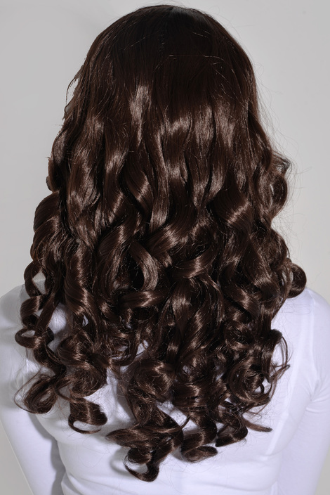 Ruby Curly 3/4 wig