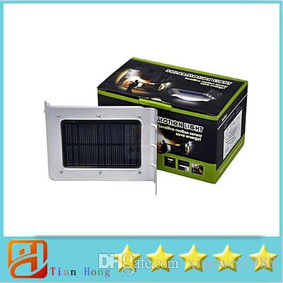 PIR Infrared Ray Solar Out Door Waterproof Solar Energy LED Light Night Bright Solar Lamp For Yard